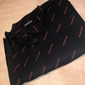 #Balenciaga Button down